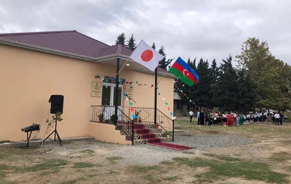 ​​​​​​​Состоялась презентация японского проекта по ремонту и строительству школы в поселке Ени Ходжавенд - ФОТО