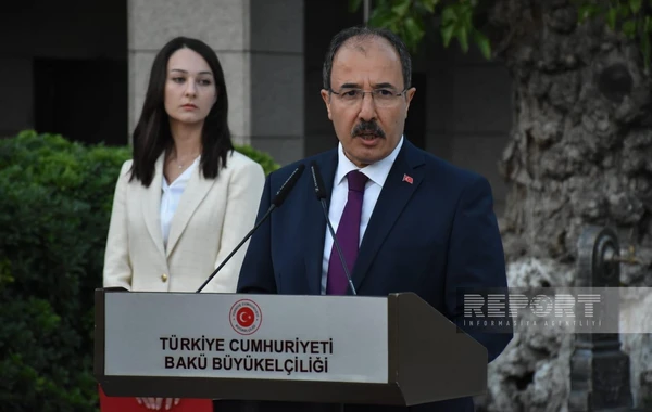 Bakıda Türkiyənin Zəfər Günü qeyd olunub - FOTO
