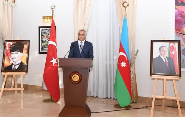 Naxçıvanda Türkiyənin Zəfər bayramı qeyd edilib - FOTO