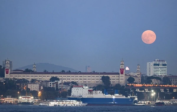 Ən böyük Super Ay İstanbulda belə göründü - FOTO