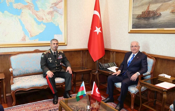 Zakir Həsənov türkiyəli həmkarı ilə görüşüb - YENİLƏNİB - FOTO/VİDEO