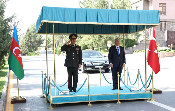 Zakir Həsənov türkiyəli həmkarı ilə görüşüb - YENİLƏNİB - FOTO/VİDEO