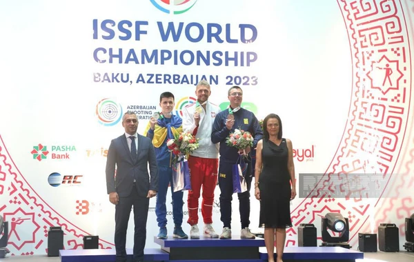 Награждены последние медалисты чемпионата мира в Баку - ФОТО