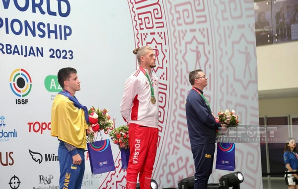 Награждены последние медалисты чемпионата мира в Баку - ФОТО
