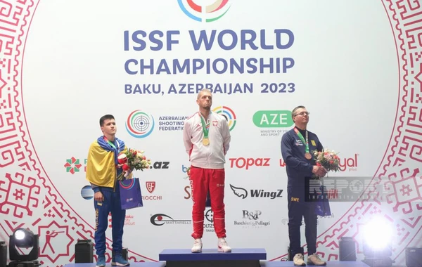 Награждены последние медалисты чемпионата мира в Баку - ФОТО