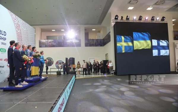 Награждены последние медалисты чемпионата мира в Баку - ФОТО