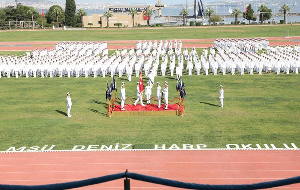 Zakir Həsənov Türkiyənin Hərbi Dənizçilik və Təyyarəçilik məktəblərinin buraxılış mərasimlərində iştirak edib - FOTO