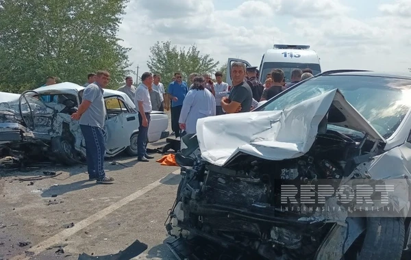 Azərbaycanda faciəvi QƏZA - 1 nəfər ölüb, 6 nəfər yaralanıb - YENİLƏNİB - FOTO