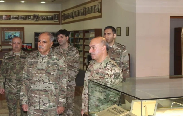 Hərbi prokuror Naxçıvanda hərbçilərlə görüşüb - FOTO