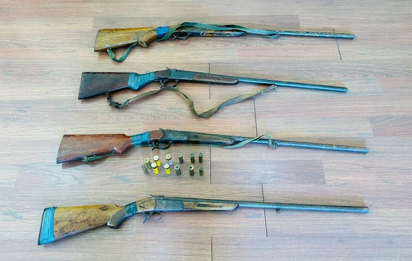 Polis dağlarda əməliyyat keçirdi - Silahlı şəxslər saxlanıldı - FOTO