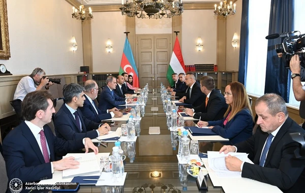 Azərbaycan-Macarıstan Strateji Dialoqunun Birinci iclası keçirilib