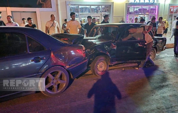 Naxçıvanda yol-nəqliyyat hadisəsi olub, xəsarət alanlar var - FOTO