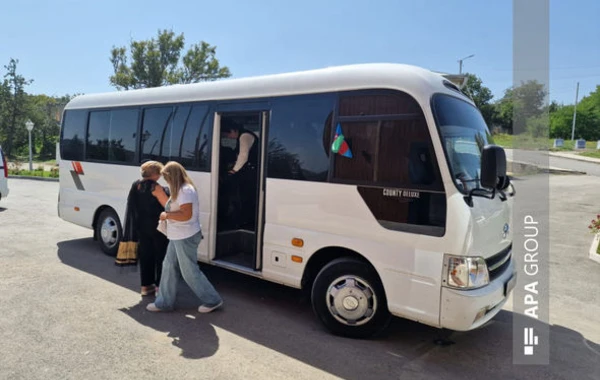 I Qarabağ müharibəsi zamanı itkin düşmüş şəxslərin ailə üzvləri Şuşaya səfər ediblər - FOTO
