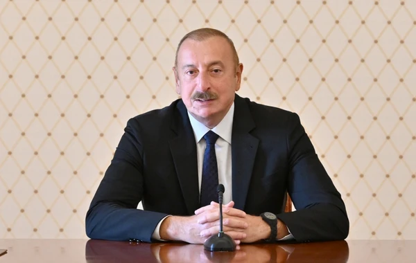 Prezident İlham Əliyev türk dövlətlərinin nazirlərini qəbul edib - FOTO - YENİLƏNİB