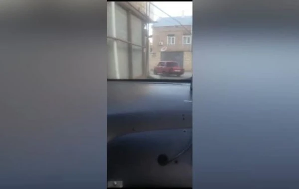 Azərbaycanda avtoxuliqanlıq edən şəxs saxlanılıb - FOTO/VİDEO