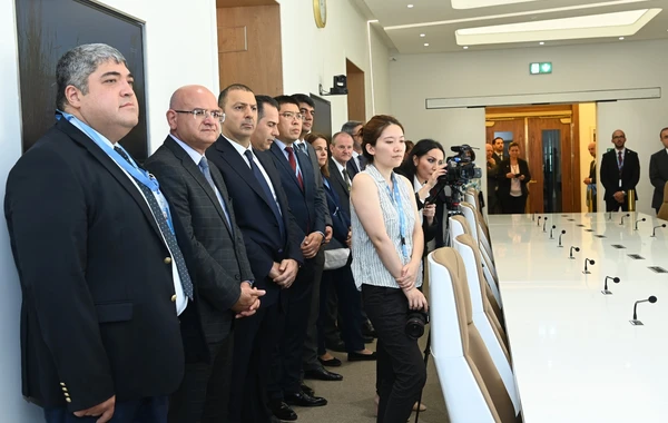 BMT-nin Cenevrədəki tarixi binasında “Azərbaycan otağı”nın açılış mərasimi oldu - FOTO