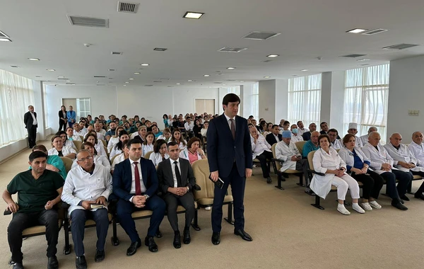 Sabirabad Rayon Mərkəzi Xəstəxanasına yeni direktor təyin edildi - FOTO