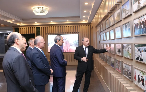 Türkiyənin Baş prokuroru Azərbaycanda rəsmi səfərdədir - FOTO