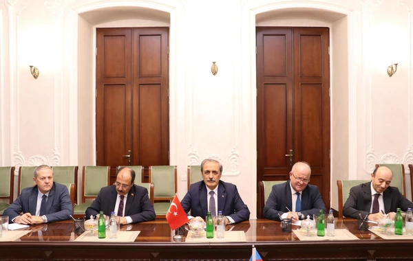 Türkiyənin Baş prokuroru Azərbaycanda rəsmi səfərdədir - FOTO