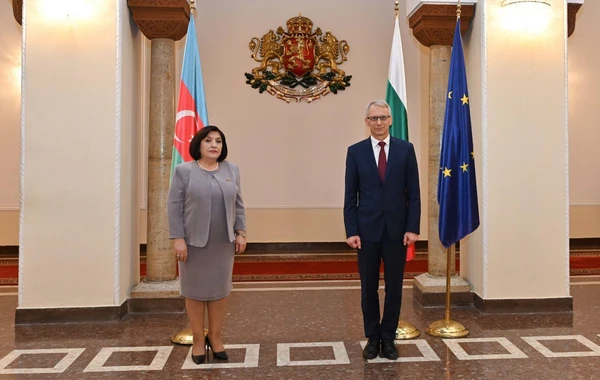 Milli Məclisin sədri Bolqarıstanın Baş naziri ilə görüşüb - FOTO