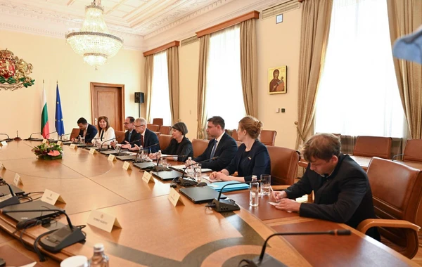 Milli Məclisin sədri Bolqarıstanın Baş naziri ilə görüşüb - FOTO