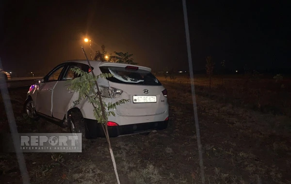 Naxçıvanda yol qəzası: Ölən və xəsarət alan var - FOTO