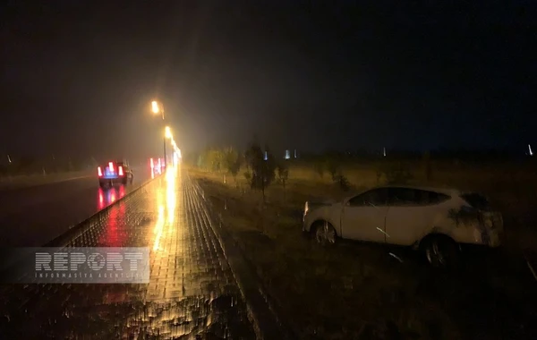 Naxçıvanda yol qəzası: Ölən və xəsarət alan var - FOTO