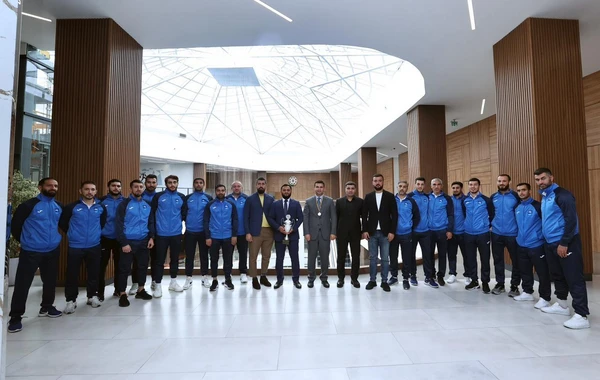 Orxan Məmmədov “Zirə” minifutbol komandasının Çempionlar Liqasındakı nəticələrini yüksək qiymətləndirib - FOTO