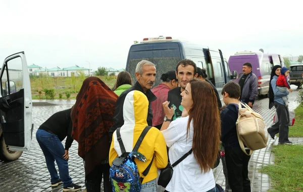 Ağalıda daha 25 ailəyə evlərinin açarları təqdim olunub - FOTO