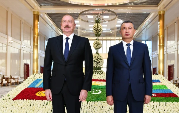 Президент Азербайджана Ильхам Алиев прибыл с визитом в Таджикистан - ФОТО