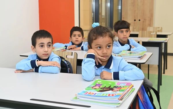 Füzulidə 30 ildən sonra ilk tədris ilinin zəngi çalınıb - FOTO