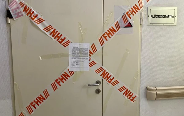Respublika Klinik Xəstəxanasında rentgen kabinetlərinin fəaliyyəti dayandırılıb - FOTO/VİDEO