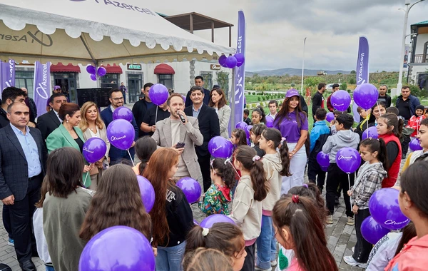 Ağalı kəndinin məktəbliləri yeni tədris ilinə Azercell ilə birlikdə başlayır! - FOTO