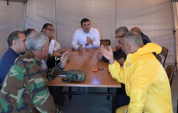 Sumqayıtda müəssisədə aşkarlanan radioaktiv maddə xüsusi kombinata aparılıb - FOTO/VİDEO