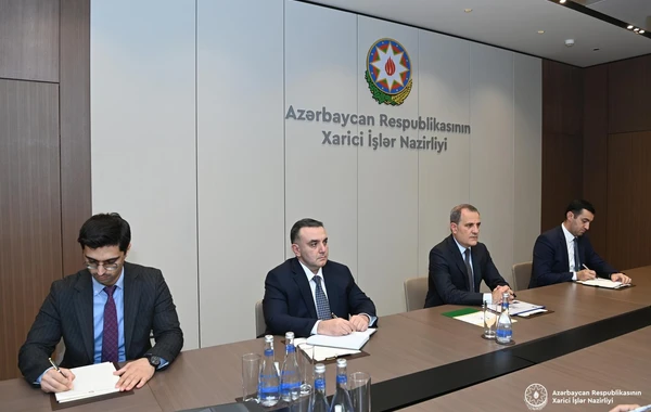 Səudiyyə Ərəbistanının yeni səfiri etimadnaməsinin surətini Azərbaycan XİN başçısına təqdim edib - FOTO