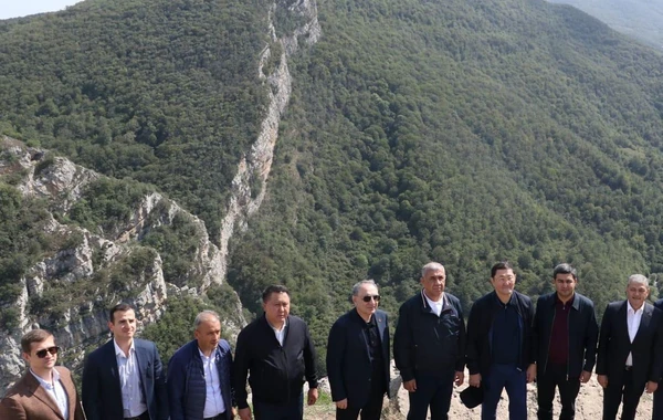 Xarici ölkələrin baş prokurorları Şuşa və Füzuliyə səfər ediblər - FOTO