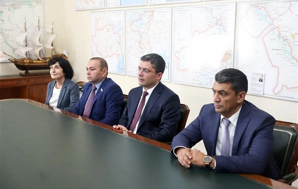 Azərbaycan nümayəndə heyəti Həştərxanda keçirilən VIII Xəzər Media Forumunda iştirak edib - FOTO