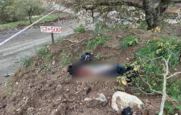 Первые кадры с места теракта в Ходжавендском районе - ФОТО