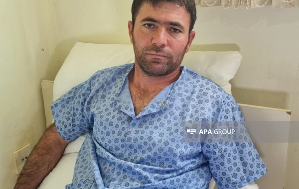 Ermənilərin Ağdamı atəşə tutması nəticəsində xəsarət alan ekskavatorçunun vəziyyəti açıqlanıb - FOTO