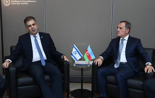 Ceyhun Bayramov israilli həmkarı ilə Ermənistanın hərbi təxribatlarını müzakirə edib - FOTO