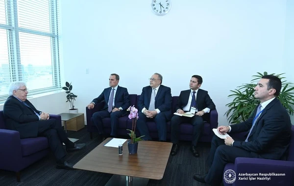 Nyu-Yorkda BMT rəsmisi ilə Qarabağda son durum müzakirə olunub - FOTO