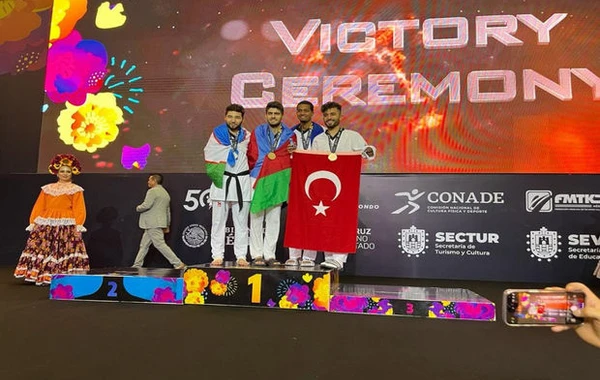 Azərbaycan parataekvondoçusu dünya çempionu olub - FOTO