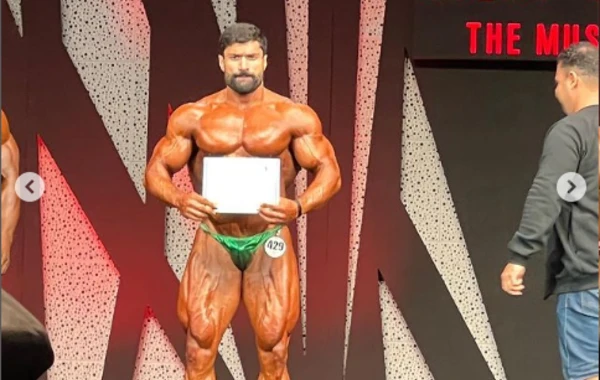 Sabiq Baş nazirinin xanəndə kürəkəni "Bodybuilding" yarışında - FOTO/VİDEO