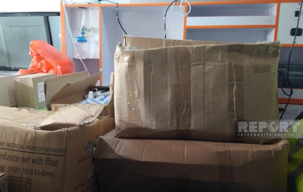 Bakıdan Xankəndiyə tibbi yardım göndərilib - YENİLƏNİB + FOTO