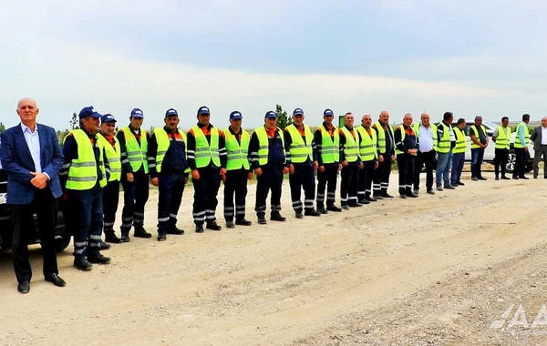 Bakı-Quba yolunun bir hissəsində təmir-bərpa işləri yekunlaşıb - FOTO/VİDEO
