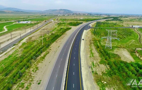 Bakı-Quba yolunun bir hissəsində təmir-bərpa işləri yekunlaşıb - FOTO/VİDEO