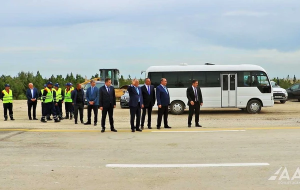 Bakı-Quba yolunun bir hissəsində təmir-bərpa işləri yekunlaşıb - FOTO/VİDEO