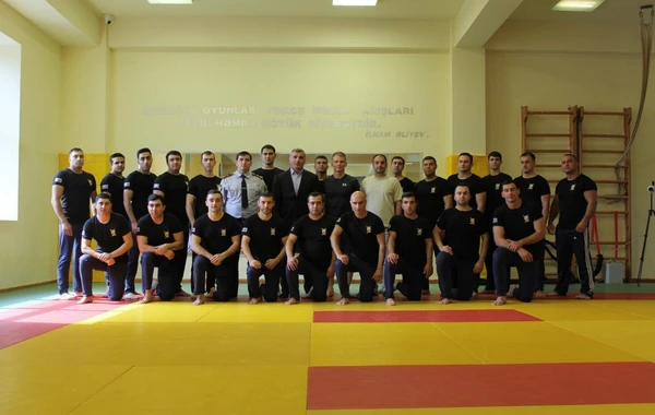 Polis əməkdaşları üçün cüdo təlimi keçirilib - FOTO