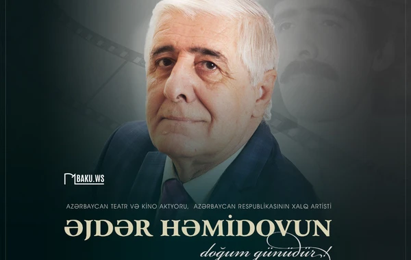 Xalq artisti Əjdər Həmidovun doğum günüdür