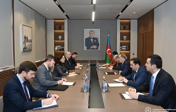 Ceyhun Bayramov ABŞ rəsmisi ilə görüşüb, bölgədə cari vəziyyət müzakirə olunub - FOTO